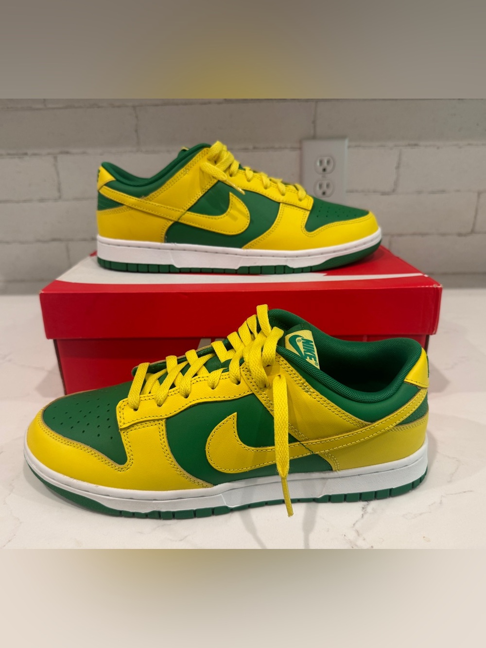 Nike Dunk Low Retro Reverse Brazil BTTYS Apple Green Yellow Strike DV0833-300